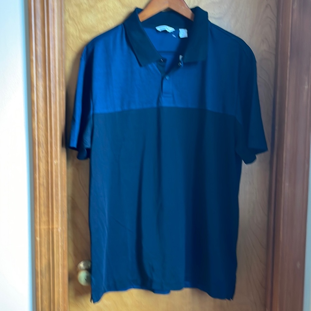 Calvin Klein Color Block Polo, XL, New